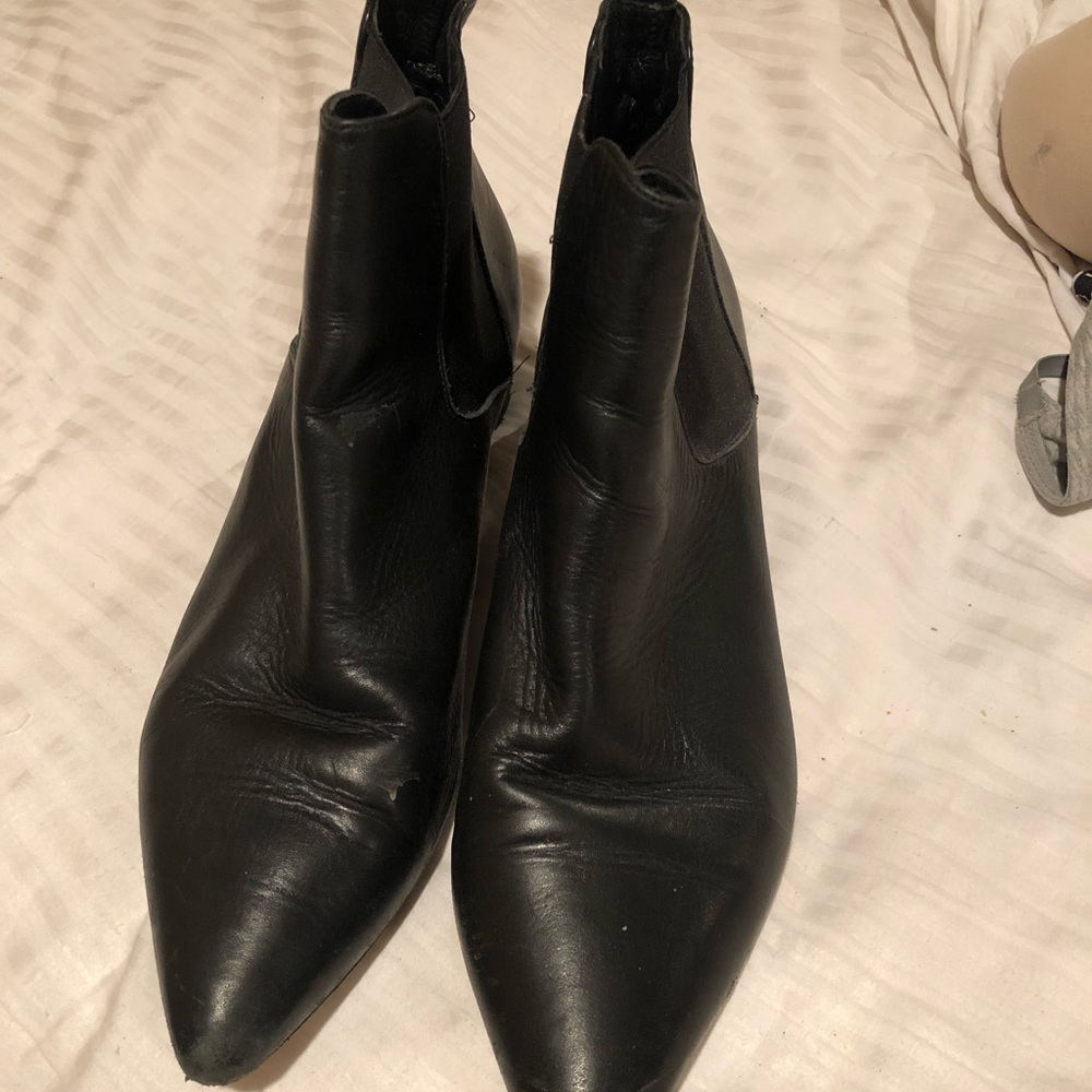 Miista Black Bootie